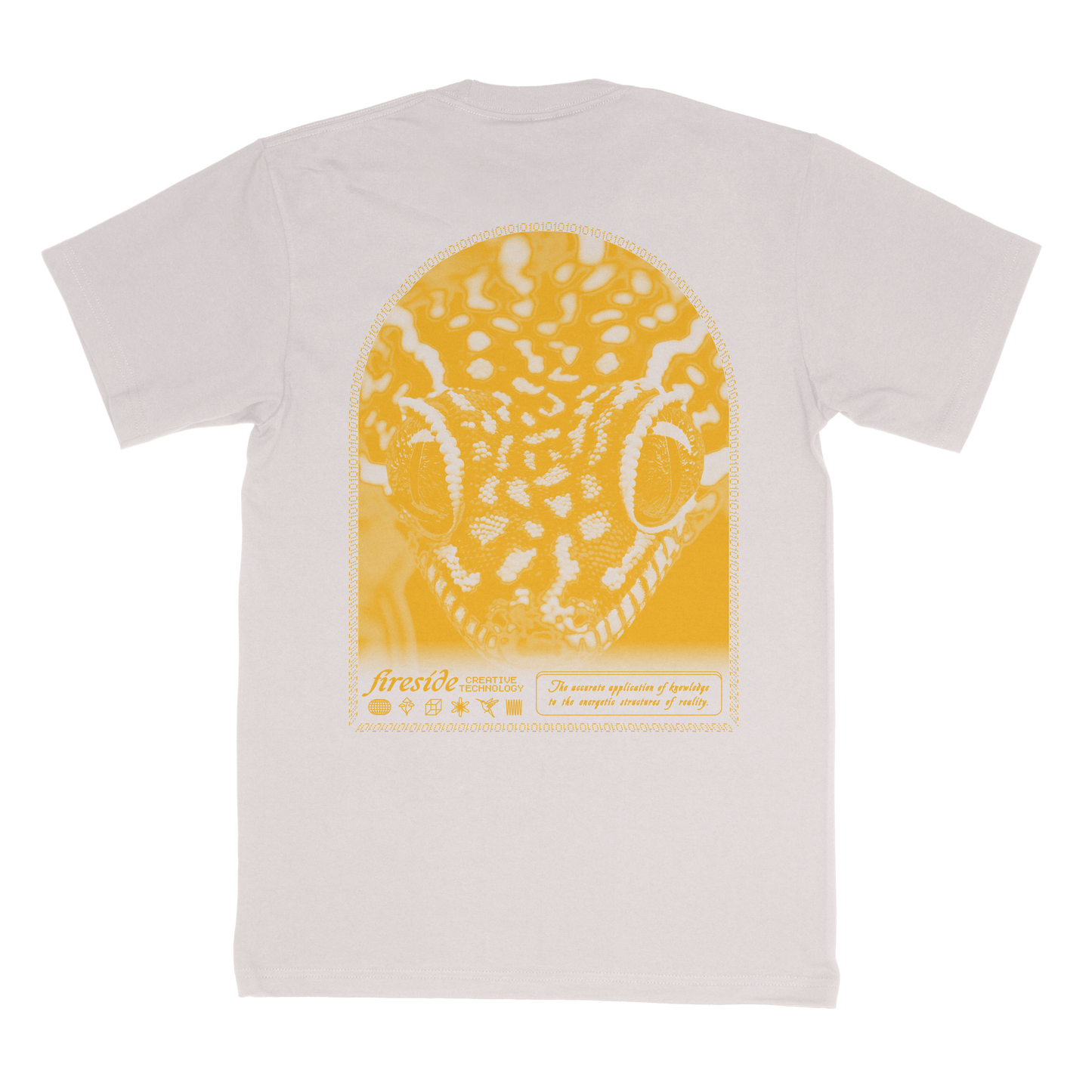 Fireside Tee - Gecko Print