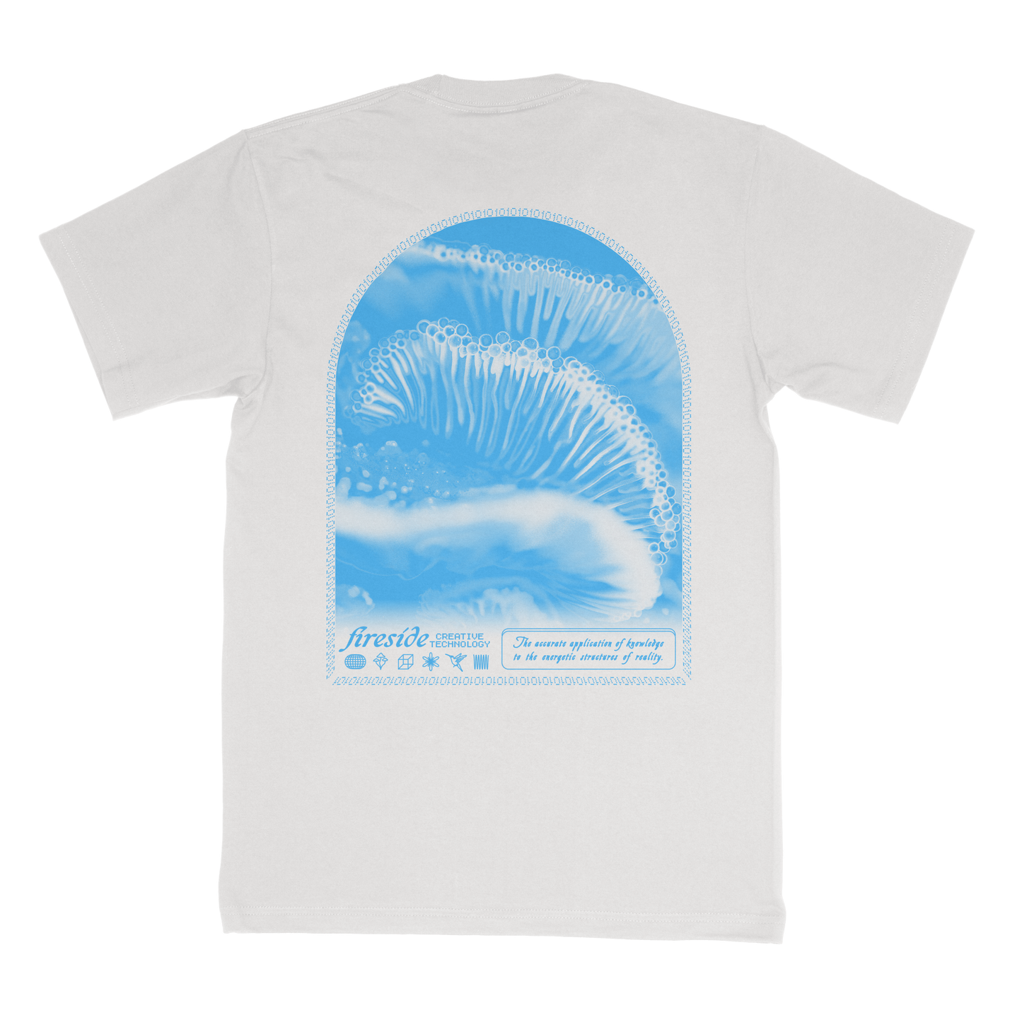 Fireside Tee - Bioluminal Print